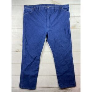 Wrangler 13mwzxs Jeans 54x32 Cowboy Cut Dark Wash Western Ranch Rodeo Work Y2K